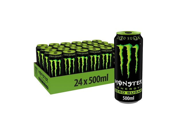 Monster Zero Sugar - Green (24x 500ml)