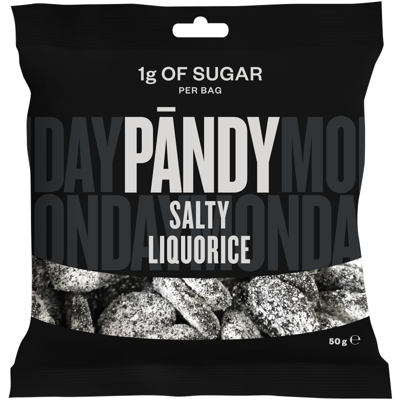 PANDY CANDY - Salty Licorice (14x50g)
