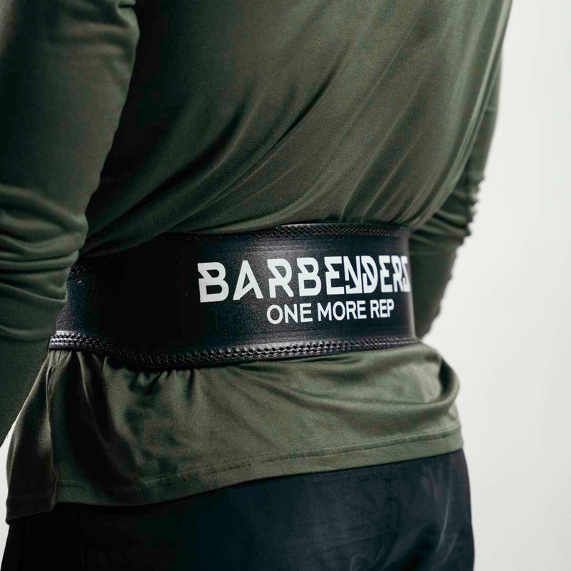 Barbenders Buckle Belt - Black - Medium (1 stk)