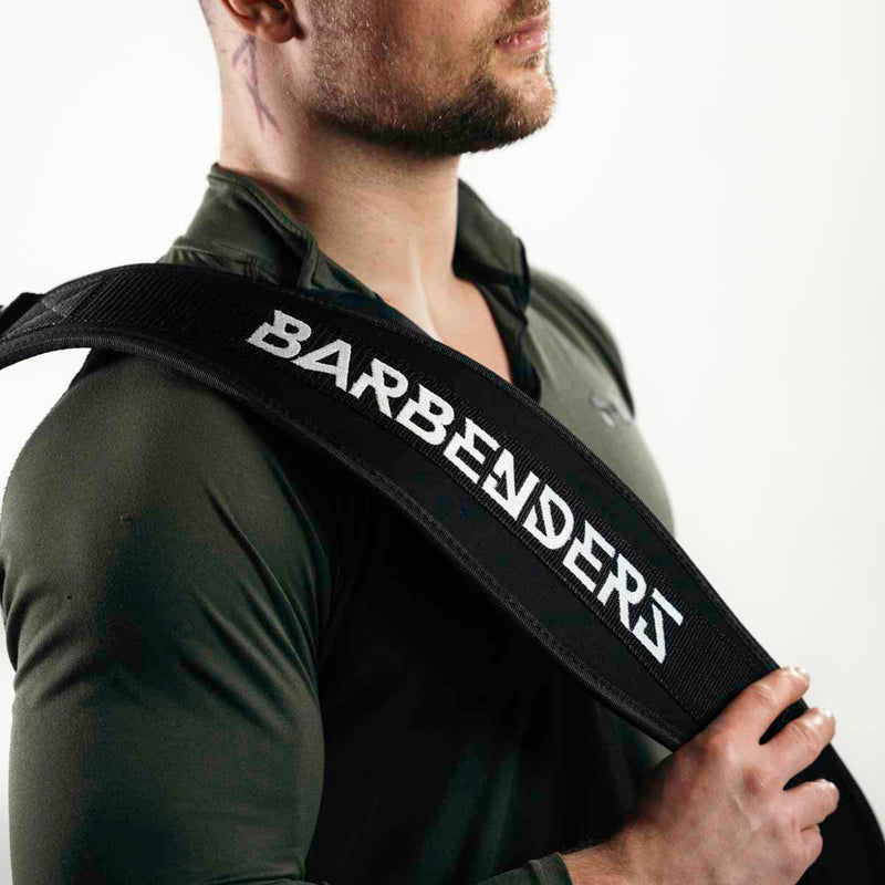 Barbenders Gym Belt - Black - Large (1 stk)