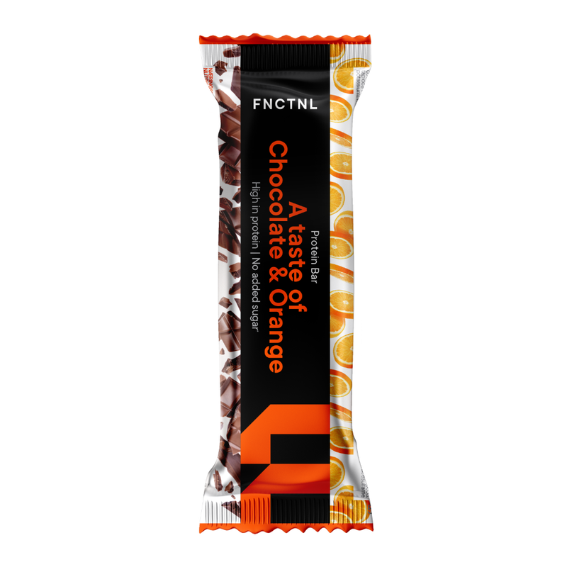 Functional Nutrition Protein Bar - Chocolate & Orange (12x55g)