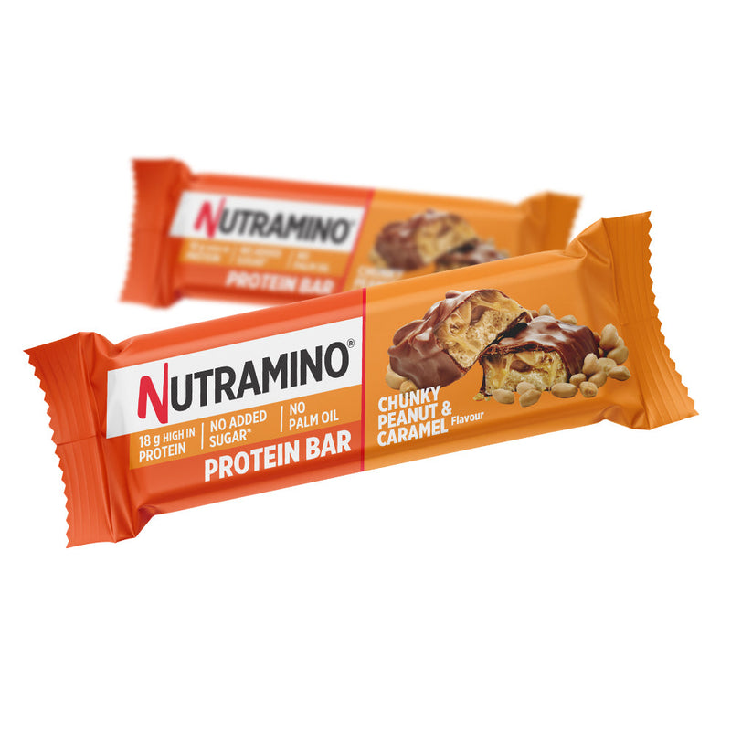 Nutramino Protein Bar (55g) - Chunky Peanut & Caramel