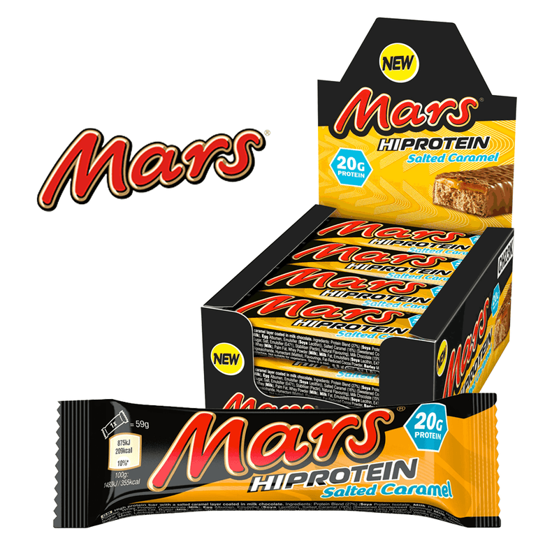 Mars Salted Caramel Hi-Protein Bar (12x 59g)