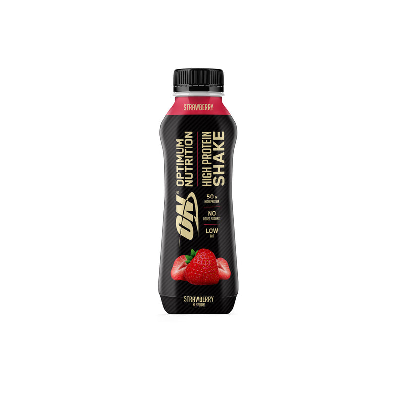 Optimum Nutrition Protein Shake - Strawberry (10x 500ml)