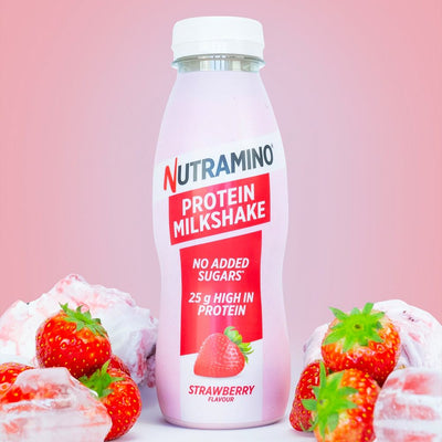 Nutramino Protein Milkshake Strawberry (12x330ml)