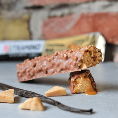 Nutramino Protein Bar - Crispy Vanilla & Caramel (12x55g)